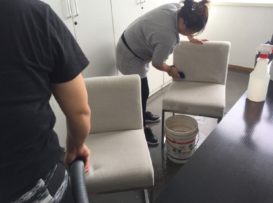 汕尾沙发清洗案例